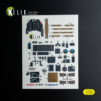 Ju-87G - interior 3D decals for Hasegawa kit