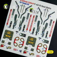 F-4D - interior 3D decals for Tamiya kit
