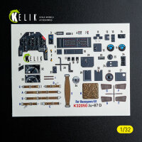 Ju-87D - interior 3D decals for Hasegawa kit