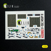 F-15C MSIP II- interior 3D decals for Tamiya kit