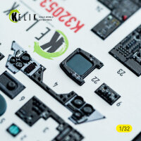 F-14A - interior 3D decals for Tamiya kit