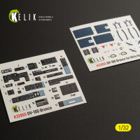 OV-10D Bronco - interior 3D decals for Kitty Hawk/Zimi...