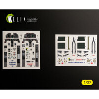 F-5F - interior 3D decals for Kitty Hawk/Zimi models kit