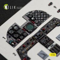 F-5F - interior 3D decals for Kitty Hawk/Zimi models kit