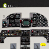 F-5F - interior 3D decals for Kitty Hawk/Zimi models kit