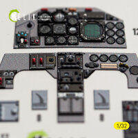 F-5F - interior 3D decals for Kitty Hawk/Zimi models kit