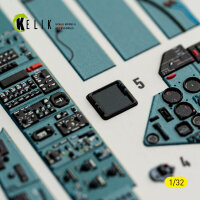 SU-27UB Flanker C - interior 3D decals for Trumpeter kit