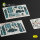 SU-27UB Flanker C - interior 3D decals for Trumpeter kit