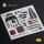 Bf-109 G2/4 - interior 3D decals for Revell
