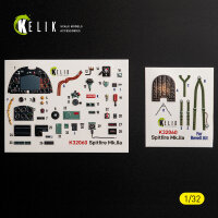 Spitfire Mk.IIa - interior 3D decals for Revell