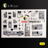 TORNADO GR.1 - interior 3D decals for Revell