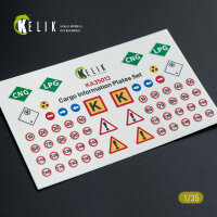 Cargo Information plates set #2 - Decal for models