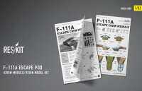 F-111A Escape Pod (Crew Module) resin model kit