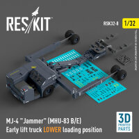 MJ-4 Jammer (MHU-83 B/E) Early lift truck LOWER loading...