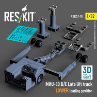 MHU-83 D/E Late lift truck LOWER loading position (3D...