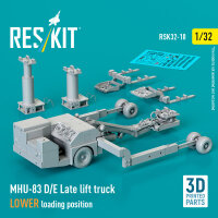 MHU-83 D/E Late lift truck LOWER loading position (3D...