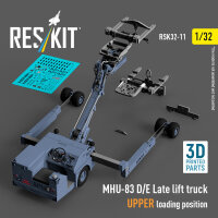 MHU-83 D/E Late lift truck UPPER loading position (3D...