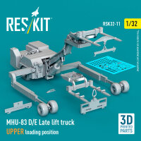 MHU-83 D/E Late lift truck UPPER loading position (3D...