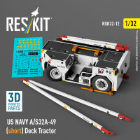 US NAVY A/S32A-49 (short) Deck Tractor (3D Printed model...