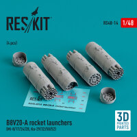B8V20-? rocket launchers (4 pcs) (Mi-8/17/24/28,...