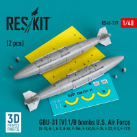 GBU-31 (V) 1/B bombs U.S. Air Force (2 pcs) (A-10, B-1,...
