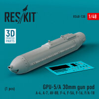 GPU-5/A 30mm gun pod (1 pcs) (A-4, A-7, AV-8B, F-4, F-5A,...