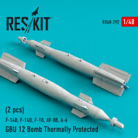 GBU-12 Paveway II thermally protected laser guided bombs...