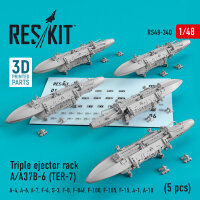 Triple ejector rack A/A37B-6 (TER-7) (5 pcs) (A-4, A-6,...