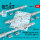 Multiple ejector racks A/A37B-6 (MER-7) (3 pcs) (F-4, F-100, F-5, F-105, F-8, A-4, A-7, A-10, Kfir) (3D Printed)