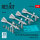 R-27 (R/T) missiles (4 pcs) (MiG-29, Su-27) (3D Printed)