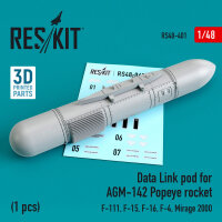 Data Link pod for AGM-142 Popeye rocket (F-15, F-16, F-4,...