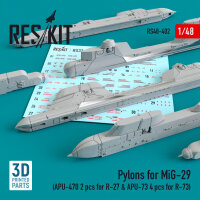 Pylons for MiG-29 (APU-470 2 pcs for R-27 & APU-73 4...