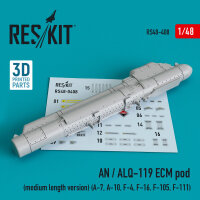 AN / ALQ-119 ECM pod (medium length version) (A-7, A-10,...