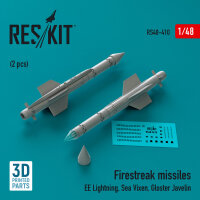 Firestreak missiles (2pcs) (EE Lightning, Sea Vixen,...