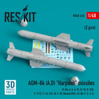 AGM-84 (A,D) Harpoon missiles (2 pcs) (P-8A, A-6, A-7E,...