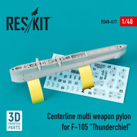 Centerline multi weapon pylon for F-105 Thunderchief (3D...