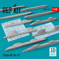 Pylons for Su-27 (3D Printed)