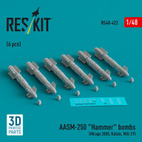 AASM-250 Hammer (6 pcs) (Mirage 2000, Rafale, MiG-29) (3D...
