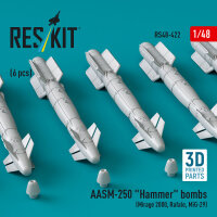 AASM-250 Hammer (6 pcs) (Mirage 2000, Rafale, MiG-29) (3D...
