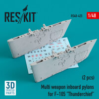 Multi weapon inboard pylons for F-105 Thunderchief (2...