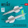 AGM-12C Bullpup B missiles (2 pcs) (A-4, A-5, A-6, A-7, F-4, F-8, F-100, F-105, P-3 Orion, Sea Vixen, Buccaneer) (3D Printed)