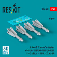 AIM-4D Falcon missiles (4 pcs) (F-89J, F-101B/F,...