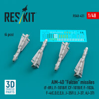 AIM-4D Falcon missiles (4 pcs) (F-89J, F-101B/F,...