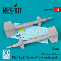 GBU-12 (A,B) Paveway I laser guided bombs (2 pcs) (A-7,...
