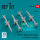 AIM-7E Sparrow III missiles (4 pcs) (F-4 Phantom II, F3H Demon) (3D Printed)