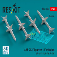 AIM-7E2 Sparrow III missiles (4 pcs) (F-4, F-15, F-16,...