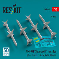AIM-7M Sparrow III missiles (4 pcs) (F-4, F-5, F-15,...