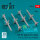 AIM-7M Sparrow III missiles (4 pcs) (F-4, F-5, F-15, F-16, F-14, F/A-18) (3D Printed)