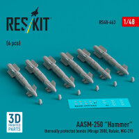 AASM-250 Hammer thermally protected bombs (6 pcs) (Mirage...
