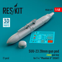 SUU-23 20mm gun pod (close gun bay) for F-4 Phantom II...